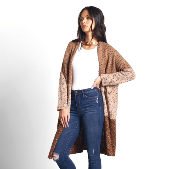 SAM EDELMAN Women's Nyla Long Line Cardigan Cozy Transitional Layering - Picture 8 of 9